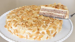 Swedish Almond Cake Recipe  Ikea Almond Cake [upl. by Ahsieki331]