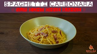 Echte Spaghetti alla Carbonara  Original Rezept Ohne Sahne [upl. by Reggi]