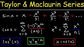 Taylor Series and Maclaurin Series  Calculus 2 [upl. by Lynch203]