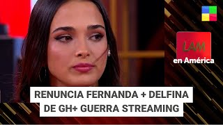 Renuncia Fernanda  Delfina de GH  Guerra streaming LAM  Programa completo 111224 [upl. by Auqcinahs]