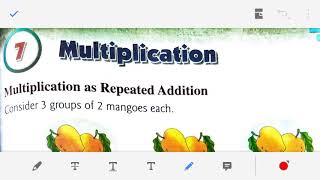 class 2 maths ch 7 multiplication [upl. by Egon]