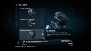 Halo Reach all armor [upl. by Melony741]