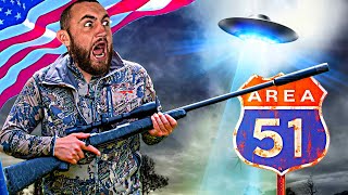 Hunting For Aliens At Area 51 [upl. by Ayk]