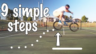 How to EFFORTLESSLY do your first Bunny Hop  Secrets from a BMX PRO [upl. by Nreval]