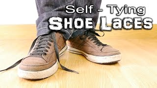 SelfTying Shoe Lace Trick [upl. by Gildas236]