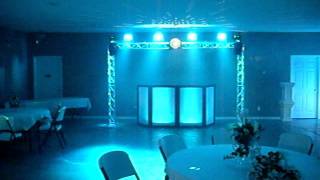 Ohio Wedding Lighting Under Table Lighting Head Table Uplighting Uplighting [upl. by Lehcnom]