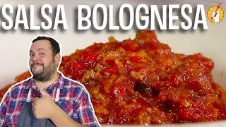 Cómo hacer SALSA BOLOÑESA Casera 🍅  Receta FÁCIL  Tenedor Libre [upl. by Wynny]