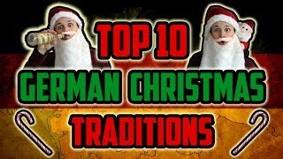 Top 10 German Christmas Traditions [upl. by Rialc]