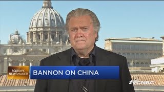 Steve Bannon China is a threat to the industrial democracy in the West [upl. by Reehsab]