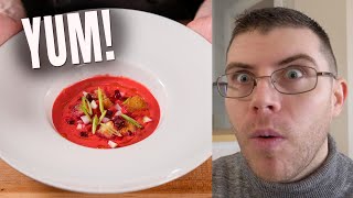 Making the PERFECT Gazpacho Recipe Like a Pro Chef [upl. by Islek]