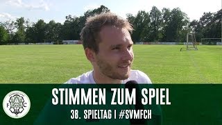 SVMFCH  Stimmen zum Spiel gegen Morlautern OLRPS 201718 [upl. by Eniamej]