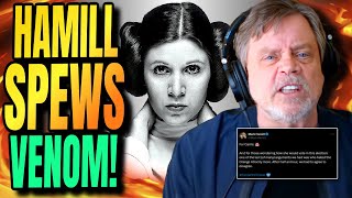 UNHINGED Mark Hamill Uses DECEASED Carrie Fisher to Make a Political Message Star Wars STUMBLES [upl. by Lizbeth574]