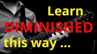 Diminished Scale Quick Tutorial for Jazz Guitarists  Improvisation [upl. by Gusta877]