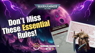 Mastering What Every Player Should Know  Warhammer 40K [upl. by Babcock38]