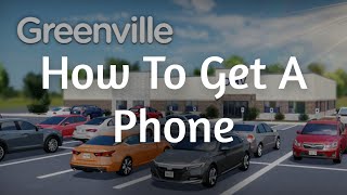 How To Buy Phones in Roblox Greenville  roblox greenville [upl. by Ulick432]