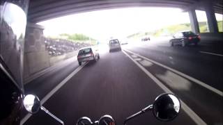 How not to merge on a motorway M50 [upl. by Proudfoot]