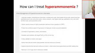 How can I treatment hyperammonemia in systemic approach ABC Na benzoate phenyleacetate arginine [upl. by Aonehc762]