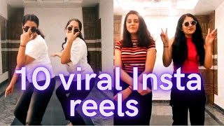 10 viral fun dance reels  Top 10 viral instagram reels  10 trending dance reels dancevideos [upl. by Duntson]