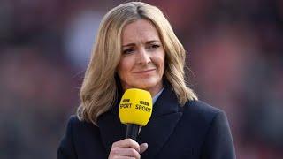 Gabby Logan and Simone Biles slam Olympic reporters [upl. by Yesac]