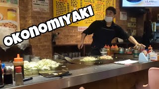 Okonomiyaki and Yakisoba  a japanese pan fried dish  Buhay OFW in Japan kuyareztv [upl. by Nnaoj]