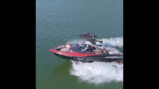 2014 Malibu 23 LSV boat lake malibuboats waterskiing dji [upl. by Giglio]