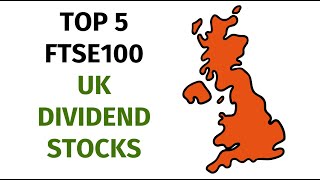 TOP 5 FTSE100 DIVIDEND STOCKS TO INVEST IN THIS YEAR  Investing For Passive Income [upl. by Baggs]