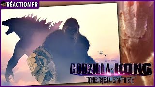 ►Alliance de titans   Godzilla x Kong  The New Empire  Réaction au TRAILER 2 [upl. by Yrrot]