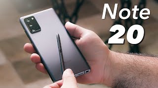 Samsung Galaxy Note 20  القنبلة البلاستيكية ؟؟ [upl. by Atteynek]