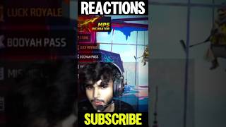 REACTION 👀😎 freefire foryou shorts [upl. by Ymer]