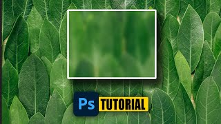 How to create a Glass morphism effect in Photoshop easy photoshop photography tutorial [upl. by Esaertal577]