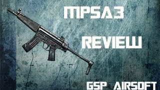 MP5A3 Softair DualPower GSP Airsoft GERMAN HD [upl. by Waki120]