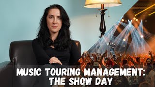 Music Touring Management 101 Ep 4 The Show Day Of A Production Coordinator [upl. by Yusem]