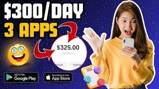 300Day 🤑 3 Legit PASSIVE INCOME Apps  Make Money Online 2024 [upl. by Ynnoj]