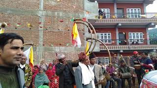 गाेर्खाली पन्चेबाजा अाहा कति रमाइलो Gorkhali Panchhe baja In Gorkha Palungtaar [upl. by Lilia696]