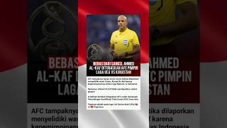 Wasit Ahmed alkaf lepas dari sanksitimnasindonesia beritabola [upl. by Neelak339]