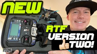 PERFECT FPV DRONE FOR BEGINNERS  NEW Eachine NOVICE II V2 RTF  REVIEW amp FLIGHTS 🏆 [upl. by Godart]