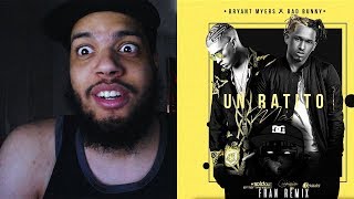 Un Ratito Mas Reaccion  Bryant Myers Feat Bad Bunny  Video Oficial [upl. by Harriette]