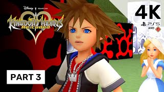 Part 3  Kingdom Hearts Recoded  4K Walkthrough and Cutscenes  No Commentary Walkthrough [upl. by Akimik]