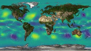 More stable weather with 16 pressure systems westerlies and trade winds [upl. by Nylirehc]