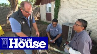 How to Repair a Sewer Pipe Under a Concrete Slab  This Old House [upl. by Lamrert]