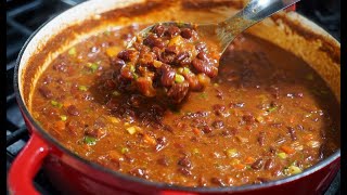 The Ultimate Stewed Red Kidney Beans  CaribbeanPotcom [upl. by Scheers]