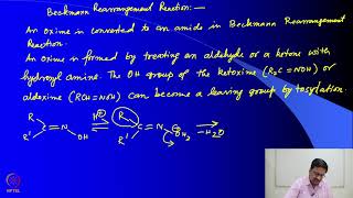 mod11lec50  Rearrangement Reactions in Organic Chemistry  Part 02 [upl. by Princess]