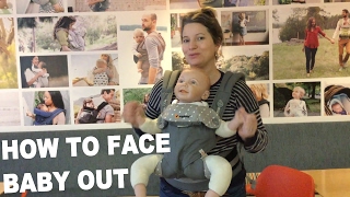 Forward Facing Baby Carrier  360  Ergobaby [upl. by Ecad202]