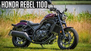 New Honda Rebel 1100  First Ride Review [upl. by Zane]