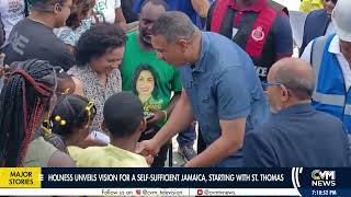 Holness Unveils Vision for a SelfSufficient Jamaica Starting with St Thomas  CVMTVNews [upl. by Jarv]