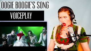 VOICE COACH REACTS  VoicePlay OOGIE BOOGIES SONG The Nightmare Before Christmas WAT [upl. by Azeel925]