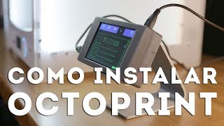 Como instalar Octoprint no Raspberry PI impressora 3D [upl. by Stelu772]