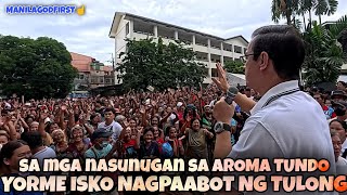 Abot langit ang PAGPAPASALAMAT ng mga BATANG TUNDO sa tulong na ipinaabot ng TEAM NI YORME ISKO [upl. by Irep]