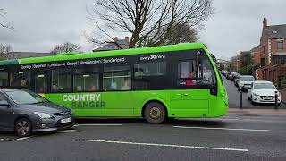 25 to Chester Le Street  Go North East 5396  NK15 ENH [upl. by Roldan716]