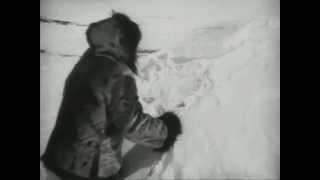 Nanook of the North 1922  How to build an igloo [upl. by Aimil615]